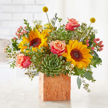 Sunflower Season Bouquet – ENCHANTED FLORIST & GREENHOUSE LTD, Maspeth NY
