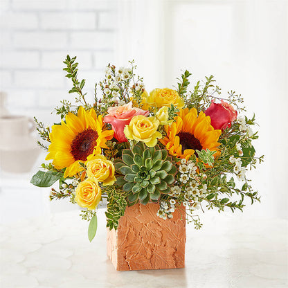 Sunflower Season Bouquet – ENCHANTED FLORIST & GREENHOUSE LTD, Maspeth NY