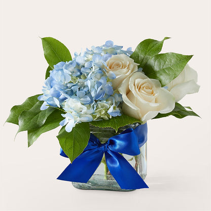 Sky Blue Delight Bouquet – ENCHANTED FLORIST & GREENHOUSE LTD, Maspeth NY