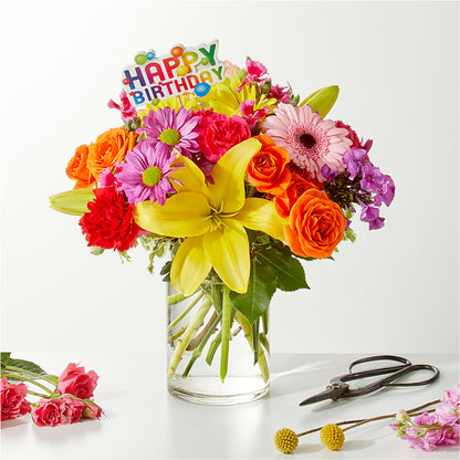 Cue the Confetti - A Florist Original – ENCHANTED FLORIST & GREENHOUSE LTD, Maspeth NY