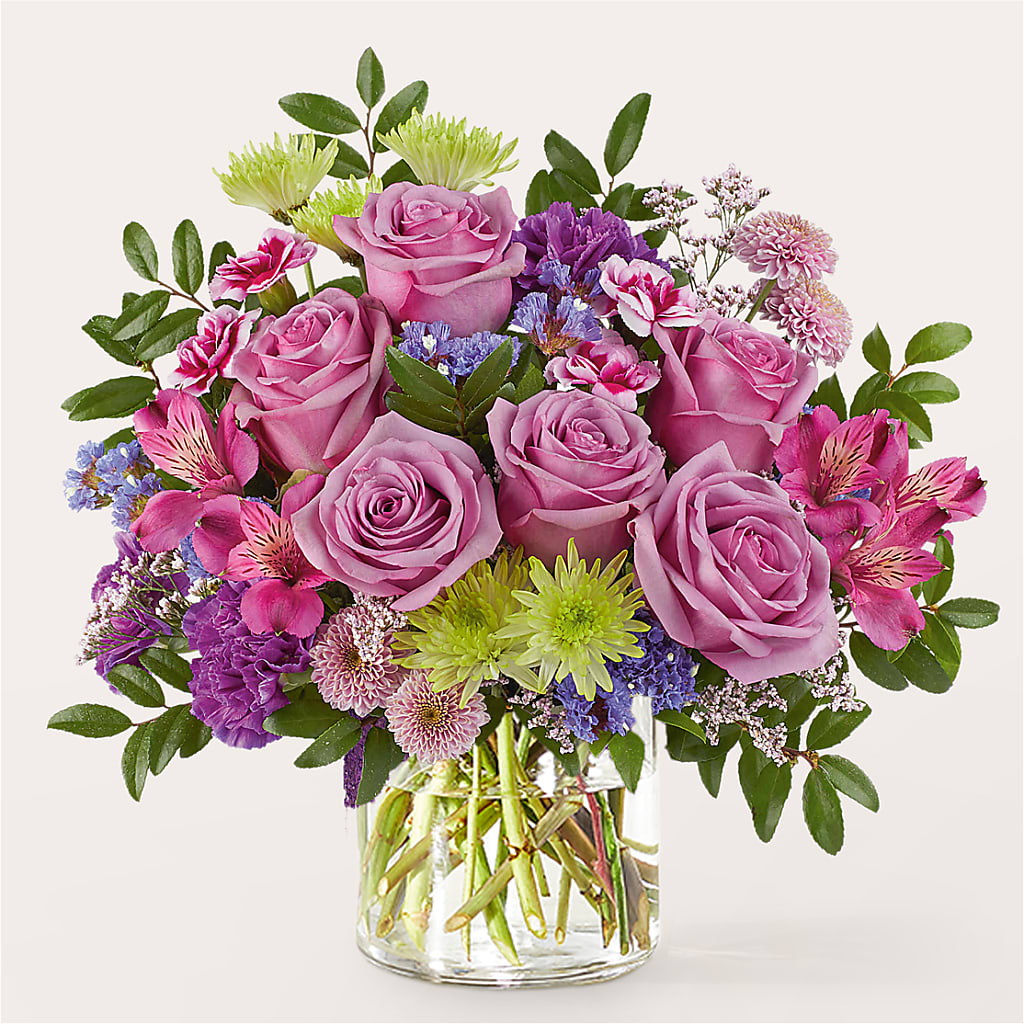 Glass Half Full Bouquet – ENCHANTED FLORIST & GREENHOUSE LTD, Maspeth NY