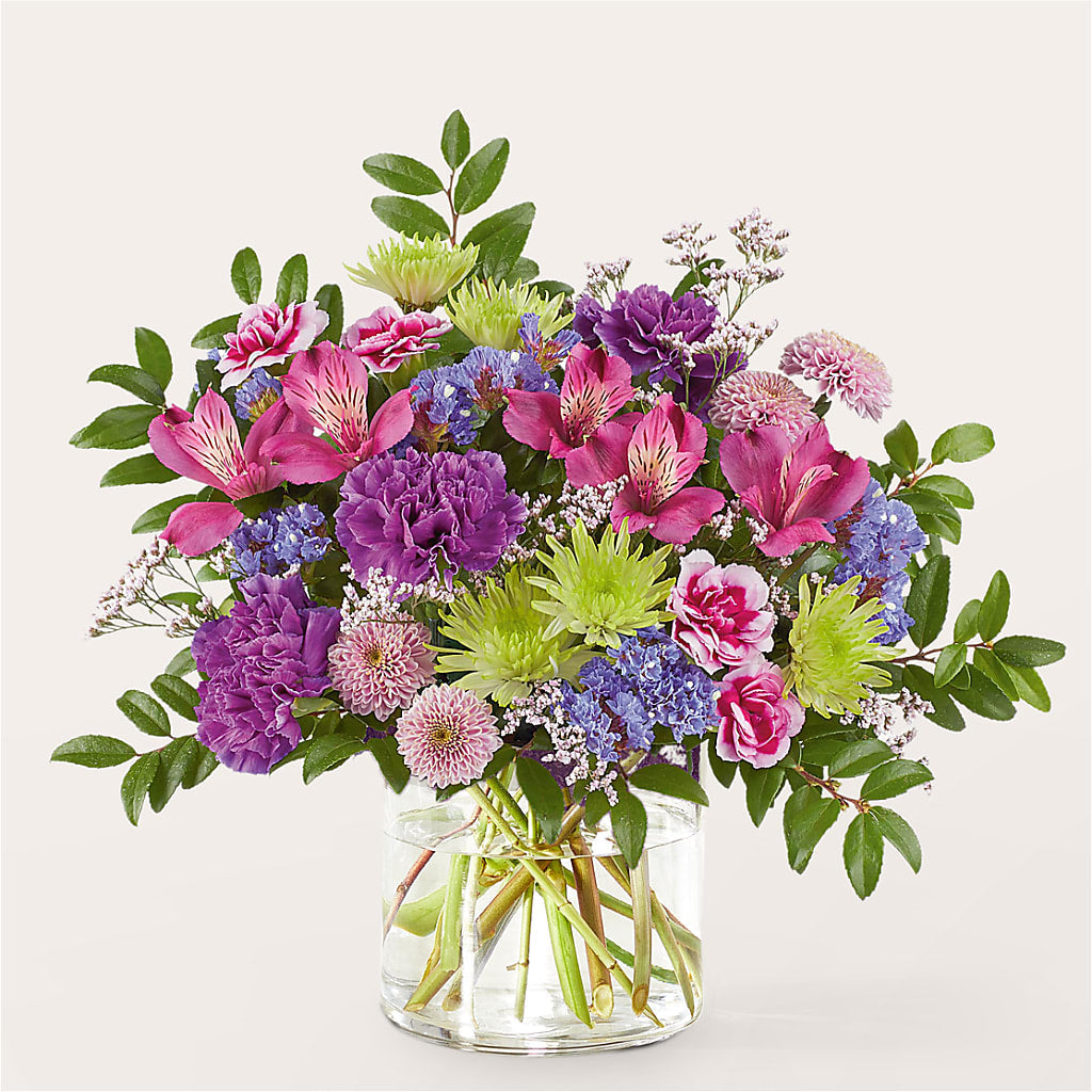 Glass Half Full Bouquet – ENCHANTED FLORIST & GREENHOUSE LTD, Maspeth NY