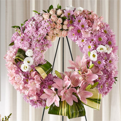 Gift of Warmth Wreath – ENCHANTED FLORIST & GREENHOUSE LTD, Maspeth NY