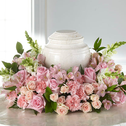 Blooms of Hope Cremation Adornment – ENCHANTED FLORIST & GREENHOUSE LTD, Maspeth NY