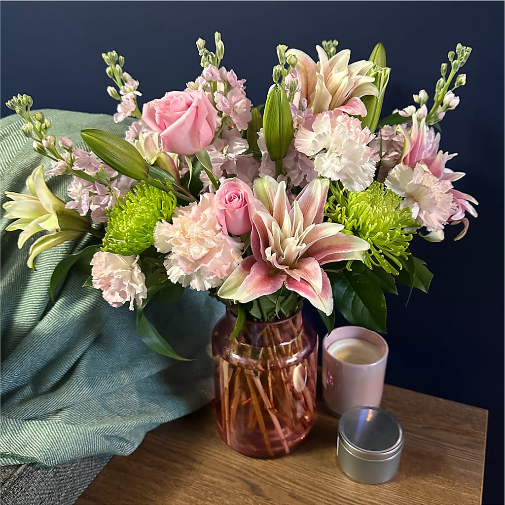 Pretty in Pink Bouquet – ENCHANTED FLORIST & GREENHOUSE LTD, Maspeth NY