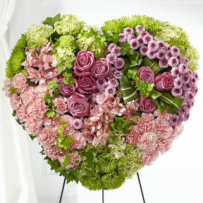 Heartwarming Standing Heart – ENCHANTED FLORIST & GREENHOUSE LTD, Maspeth NY