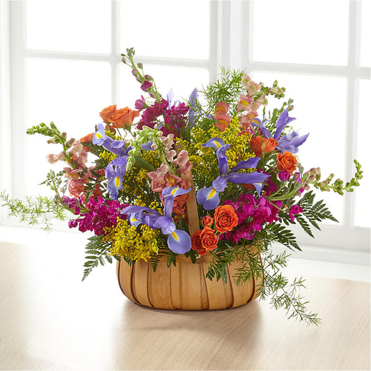 Garden of Life Basket – ENCHANTED FLORIST & GREENHOUSE LTD, Maspeth NY