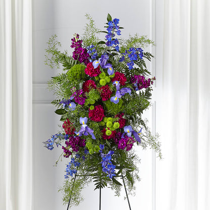 Heavenly Skies Standing Spray – ENCHANTED FLORIST & GREENHOUSE LTD, Maspeth NY