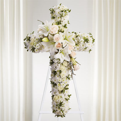 Spiritual Guidance Standing Spray – ENCHANTED FLORIST & GREENHOUSE LTD, Maspeth NY