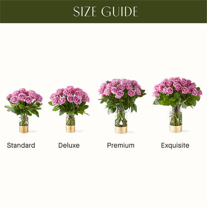 Secret Admirer Lavender Rose Bouquet – ENCHANTED FLORIST & GREENHOUSE LTD, Maspeth NY
