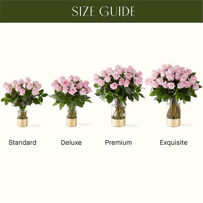 Picture Perfect Pink Rose Bouquet – ENCHANTED FLORIST & GREENHOUSE LTD, Maspeth NY