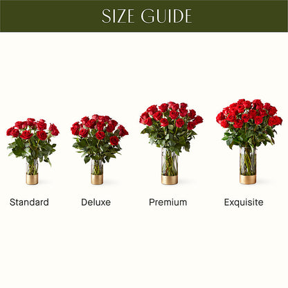 Classic Love Red Rose Bouquet – ENCHANTED FLORIST & GREENHOUSE LTD, Maspeth NY