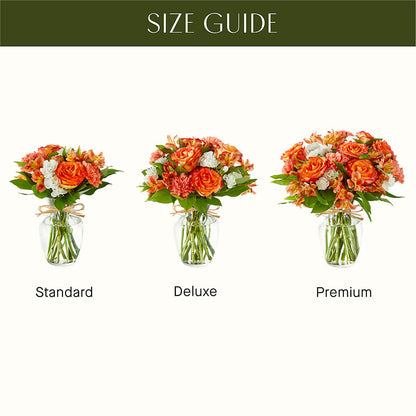 Apricot Glow Bouquet – ENCHANTED FLORIST & GREENHOUSE LTD, Maspeth NY