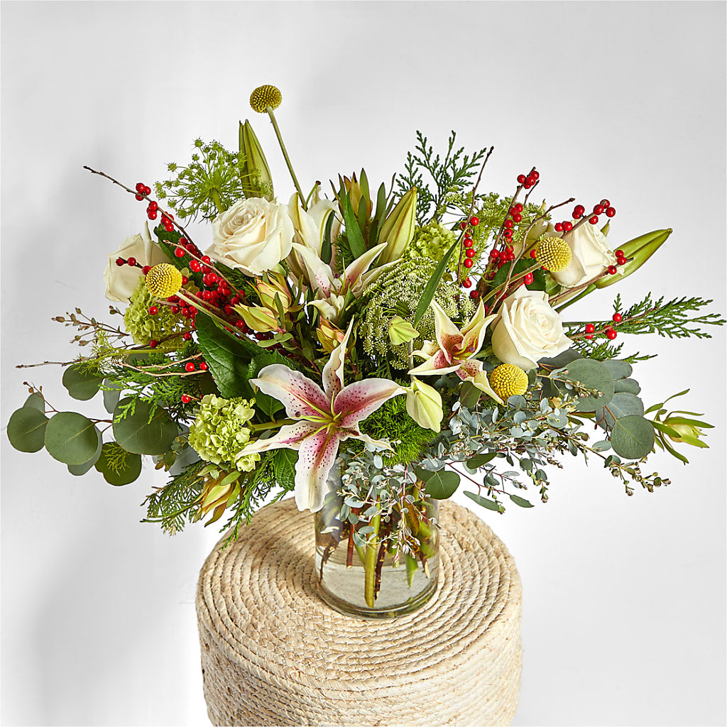 Berry & Bright Bouquet – ENCHANTED FLORIST & GREENHOUSE LTD, Maspeth NY