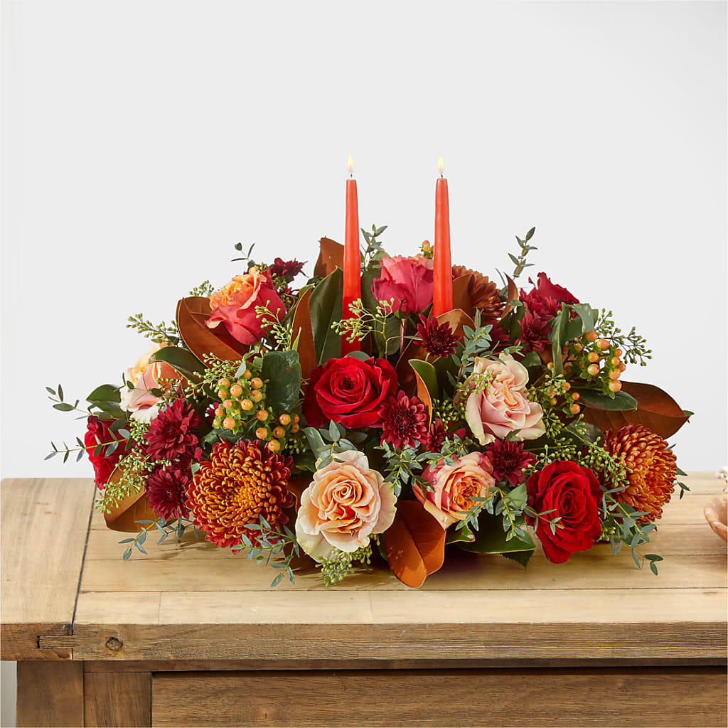 Gather Near Centerpiece – ENCHANTED FLORIST & GREENHOUSE LTD, Maspeth NY