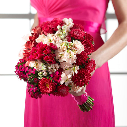 Pink Effervescence Bouquet – ENCHANTED FLORIST & GREENHOUSE LTD, Maspeth NY