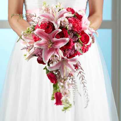 Lily & Rose Bouquet – ENCHANTED FLORIST & GREENHOUSE LTD, Maspeth NY
