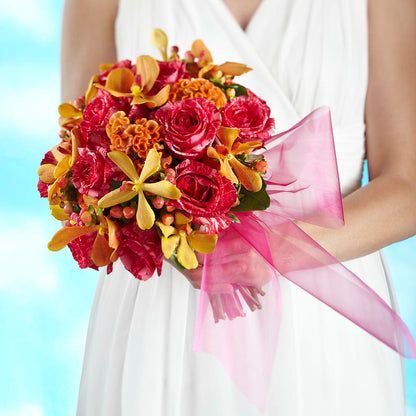 Brilliant Shades of Love Bouquet – ENCHANTED FLORIST & GREENHOUSE LTD, Maspeth NY