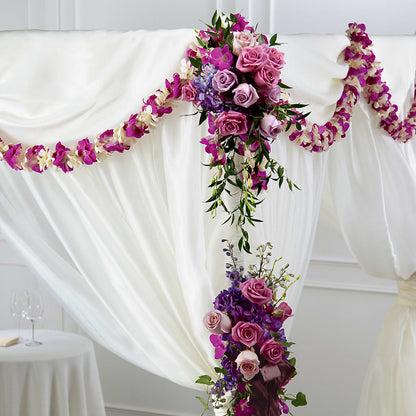 Color & Light Chuppah Decor – ENCHANTED FLORIST & GREENHOUSE LTD, Maspeth NY